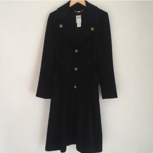 Celine Paris Angora Wool Overcoat Made in France